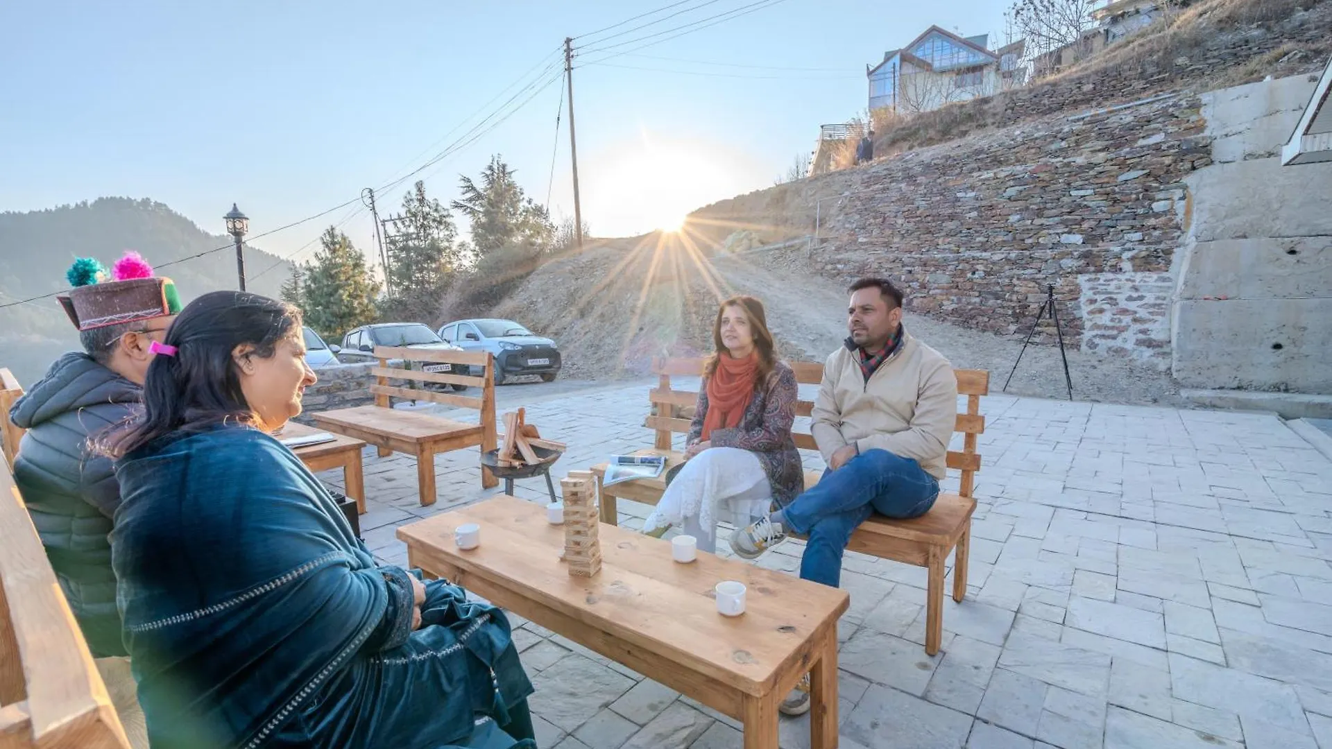Saffronstays Alpine Blue-6 Bhk Villa With Private Deck And Valley Views From Each Room Shimla 0*,  India